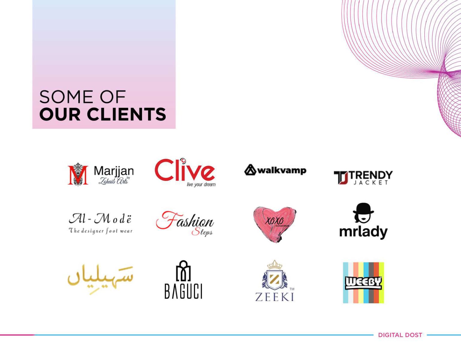 Some of Our Clients — Page 2