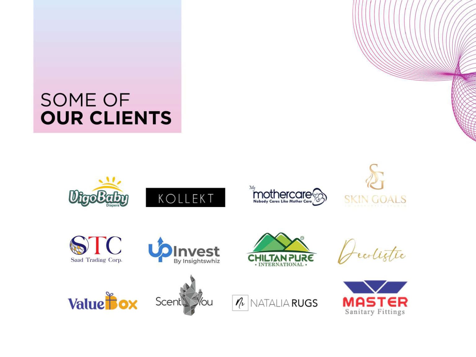 Some of Our Clients — Page 3